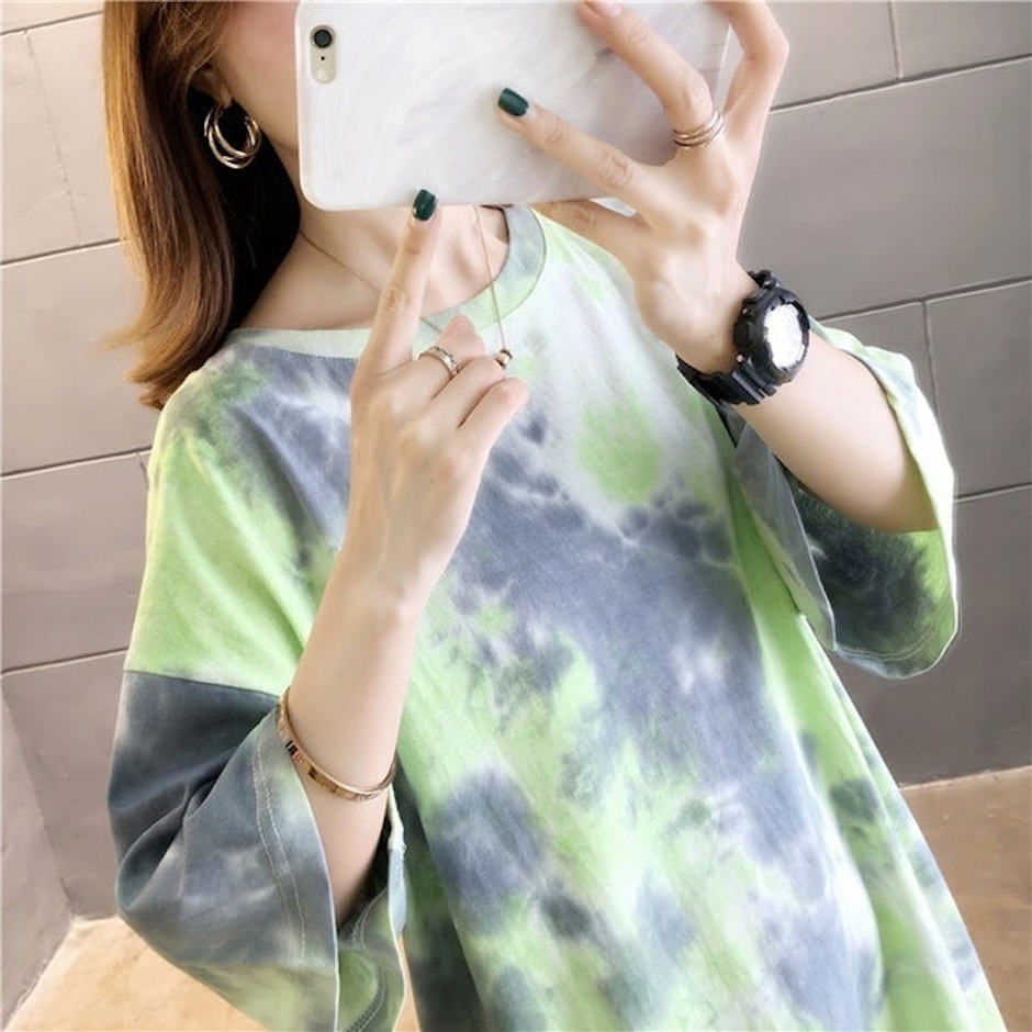 Oversized T-shirt Painting Cloud Translation missing: id.activerecord.decorators.item_part_image/alt