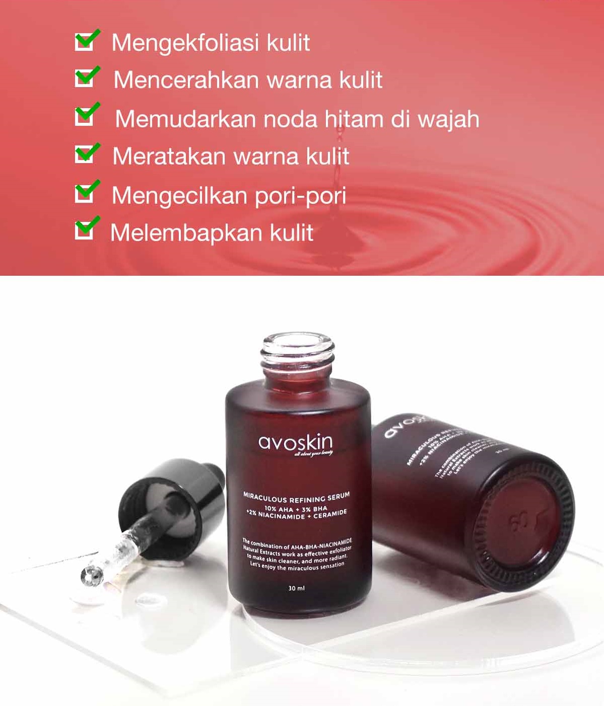 Avoskin Miraculous Refining Serum Translation missing: id.activerecord.decorators.item_part_image/alt