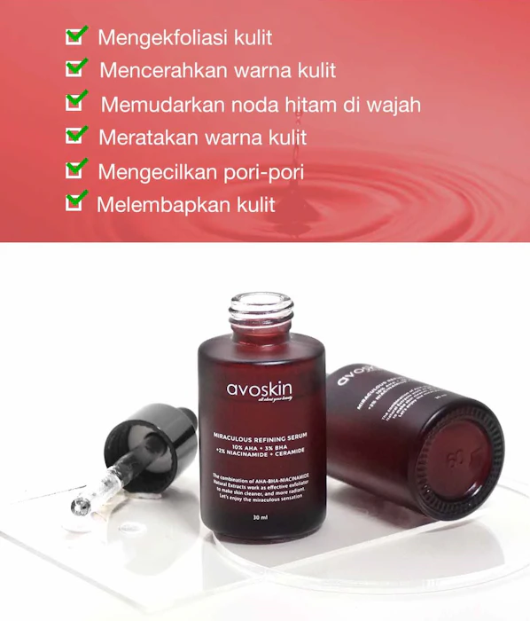 Avoskin Miraculous Refining Serum Translation missing: id.activerecord.decorators.item_part_image/alt