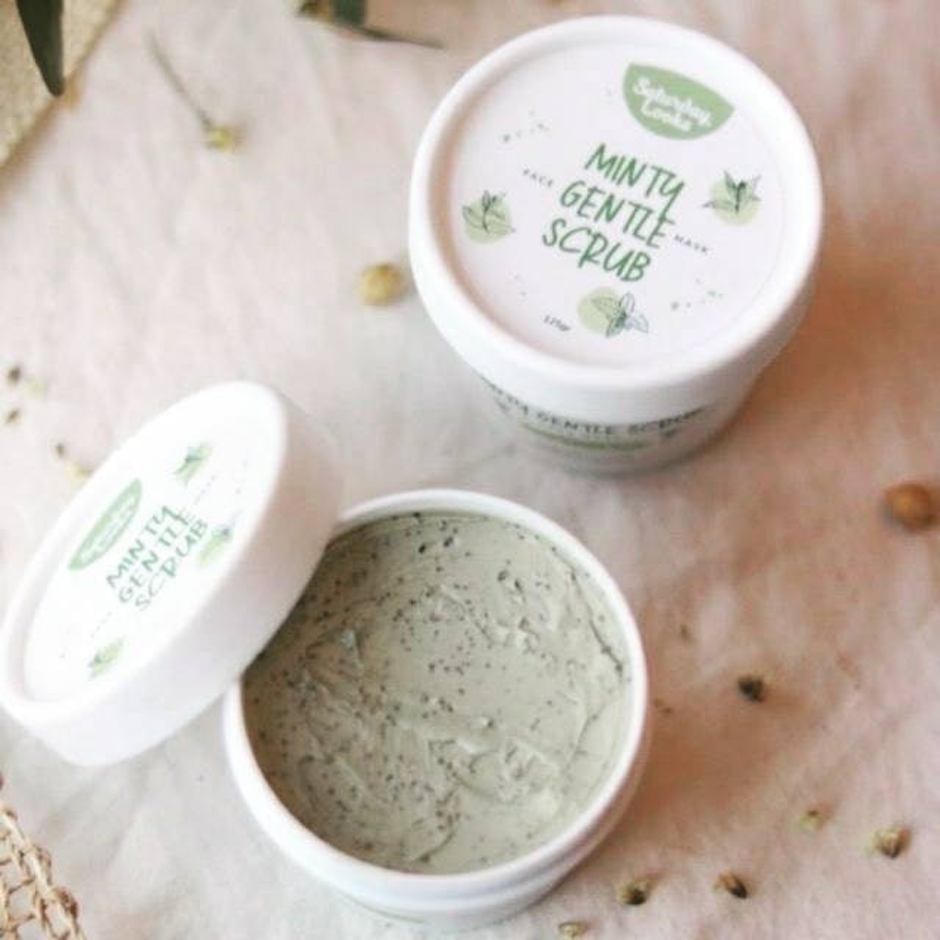 Saturday Looks Minty Gentle Scrub Face Mask Translation missing: id.activerecord.decorators.item_part_image/alt
