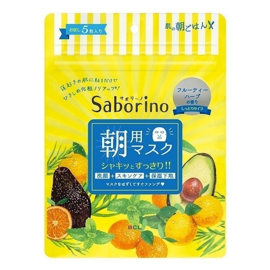 BCL Saborino Mezama Sheet Morning Care 5 in 1 Translation missing: id.activerecord.decorators.item_part_image/alt