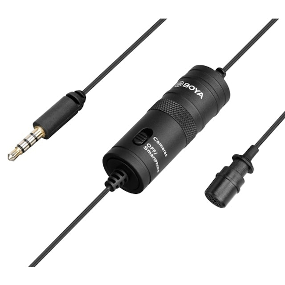Shenzhen Jiayz Photo Industrial BOYA Omni Directional Lavalier Microphone Translation missing: id.activerecord.decorators.item_part_image/alt