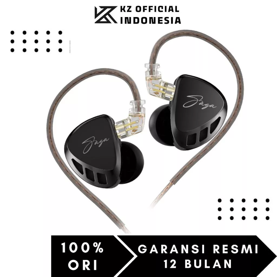KZ SAGA Single DD In Ear Earphone Metal with MIC Translation missing: id.activerecord.decorators.item_part_image/alt