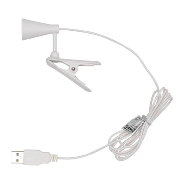 IKEA VARVA Lampu USB LED Putih Translation missing: id.activerecord.decorators.item_part_image/alt