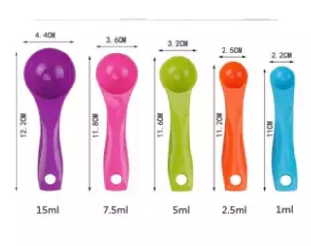 Sendok Takar Set 5 in 1 Warna Warni Translation missing: id.activerecord.decorators.item_part_image/alt