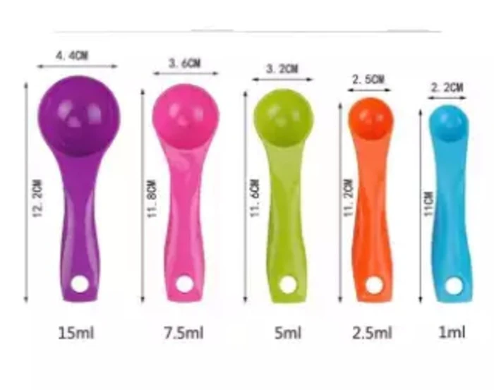 Sendok Takar Set 5 in 1 Warna Warni Translation missing: id.activerecord.decorators.item_part_image/alt