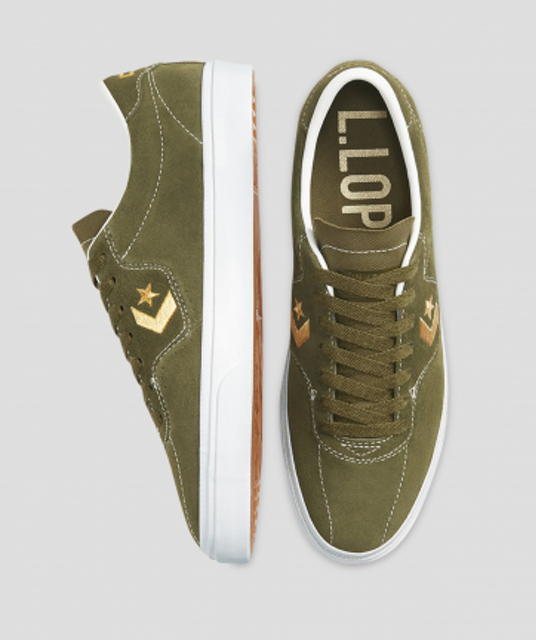 Converse CONS Louie Lopez Pro Blocked Low Top Dark Moss Translation missing: id.activerecord.decorators.item_part_image/alt