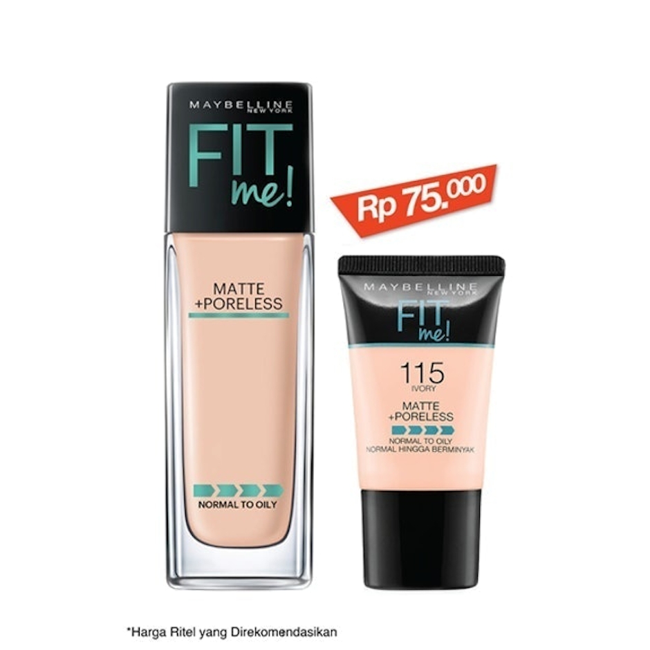 Maybelline Fit Me! Matte + Poreless Translation missing: id.activerecord.decorators.item_part_image/alt