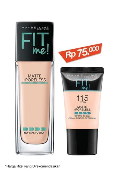Maybelline Fit Me! Matte + Poreless Translation missing: id.activerecord.decorators.item_part_image/alt