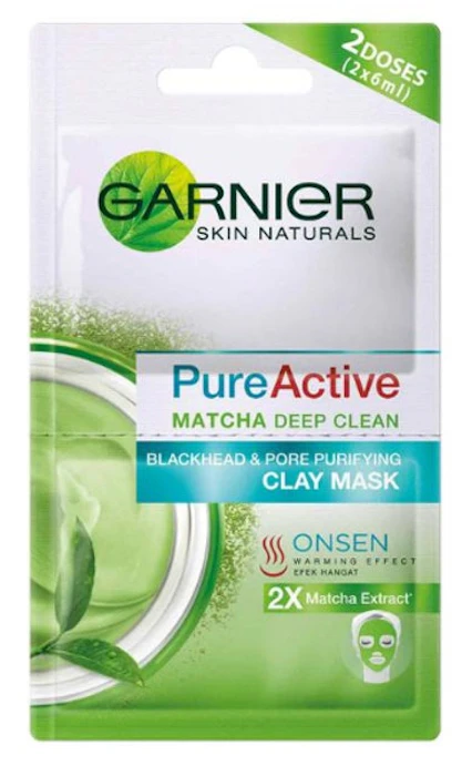 Garnier Pure Active Matcha Clay Mask Translation missing: id.activerecord.decorators.item_part_image/alt