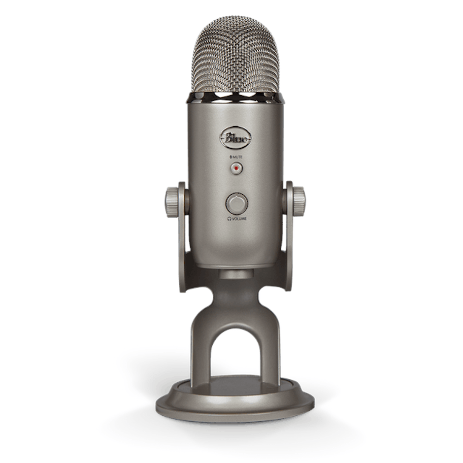 Blue Yeti Professional Multi-Pattern USB Mic for Recording & Streaming Translation missing: id.activerecord.decorators.item_part_image/alt