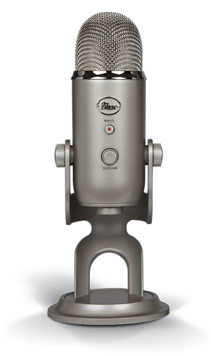 Blue Yeti Professional Multi-Pattern USB Mic for Recording & Streaming Translation missing: id.activerecord.decorators.item_part_image/alt