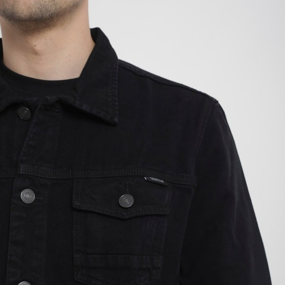 Papperdine Black Denim Jacket Jeans Translation missing: id.activerecord.decorators.item_part_image/alt