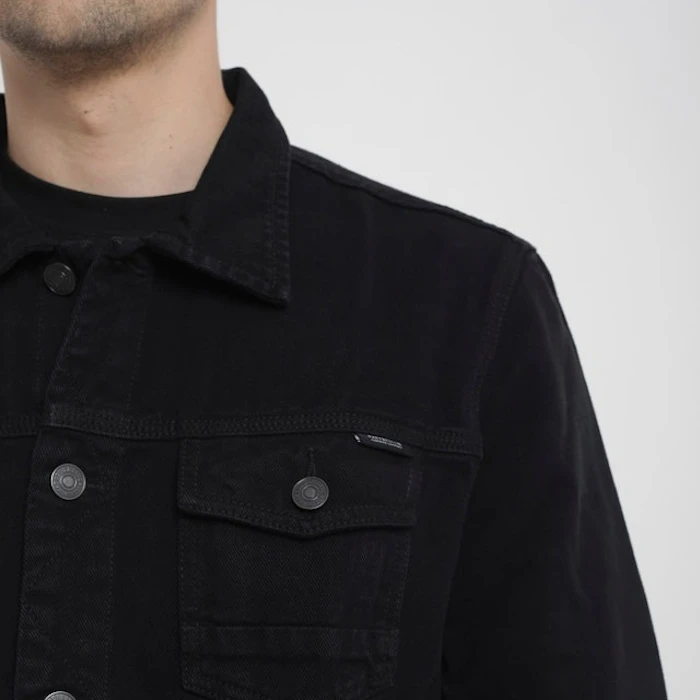 Papperdine Black Denim Jacket Jeans Translation missing: id.activerecord.decorators.item_part_image/alt
