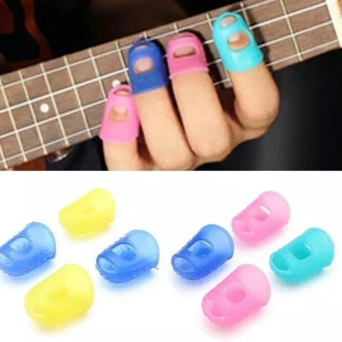 Silicone Finger Pick 4 Pcs Translation missing: id.activerecord.decorators.item_part_image/alt