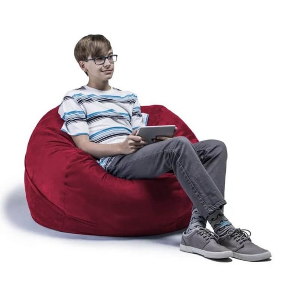 Suede Bean Bag Translation missing: id.activerecord.decorators.item_part_image/alt