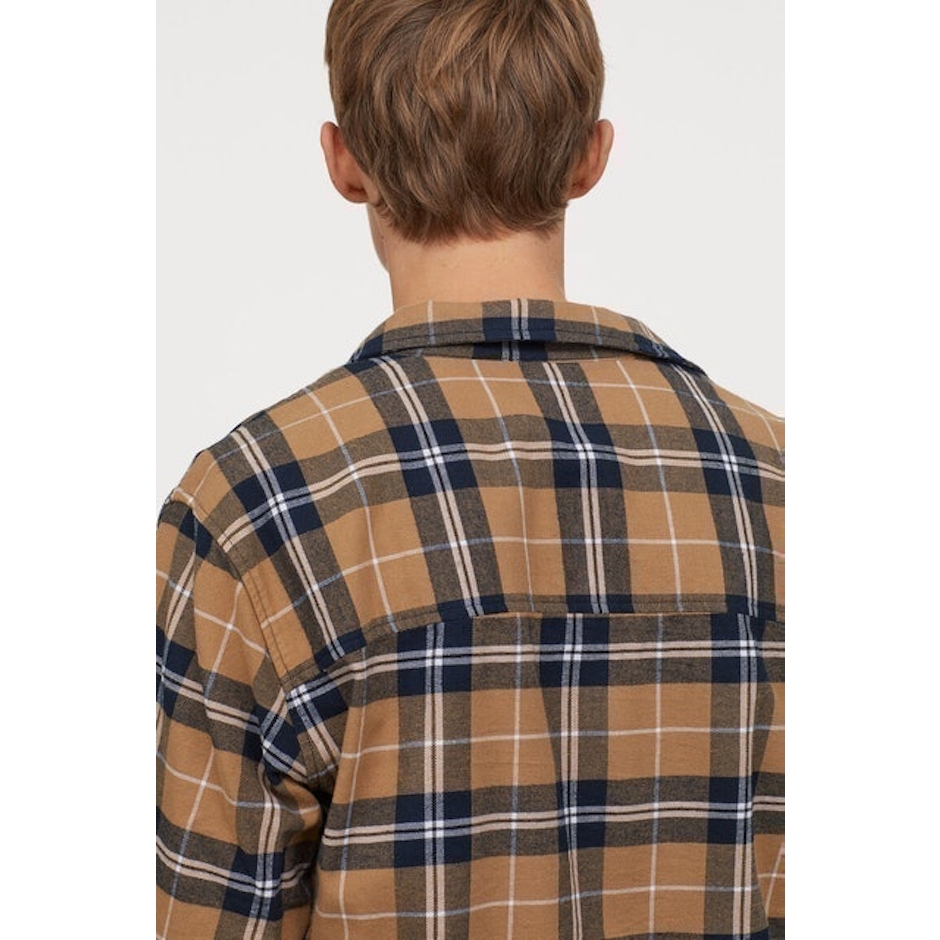 H&M Cotton Flannel Shirt Translation missing: id.activerecord.decorators.item_part_image/alt