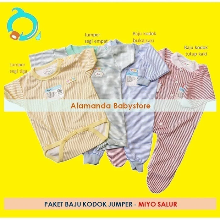 Miyo Paket Baju Kodok Jumper Newborn Translation missing: id.activerecord.decorators.item_part_image/alt