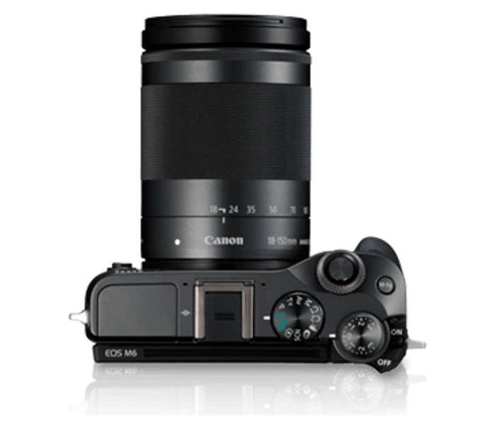 Canon EOS M6 Kit (EF-M18-150 IS STM) Translation missing: id.activerecord.decorators.item_part_image/alt