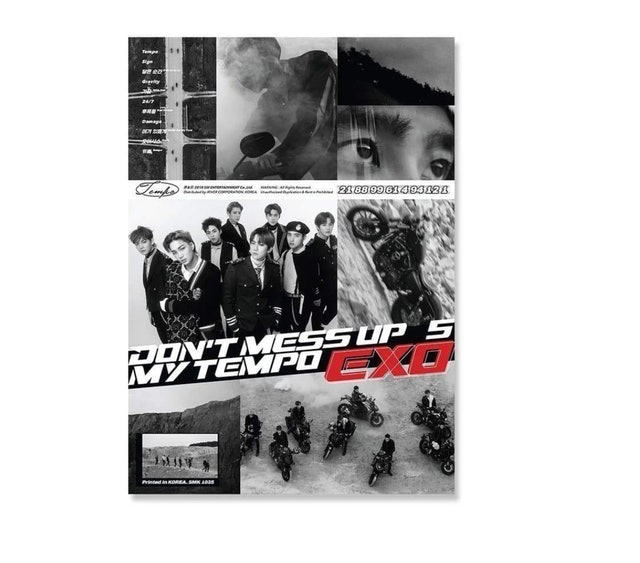 SM Entertainment EXO The 5th Album 'DON'T MESS UP MY TEMPO' Translation missing: id.activerecord.decorators.item_part_image/alt