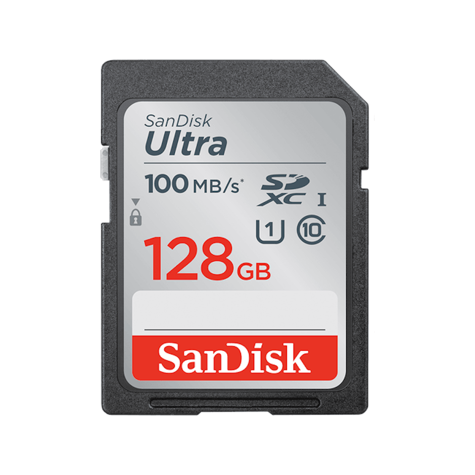 SanDisk SanDisk Ultra SDHC/SDXC Memory Card 128 GB Translation missing: id.activerecord.decorators.item_part_image/alt