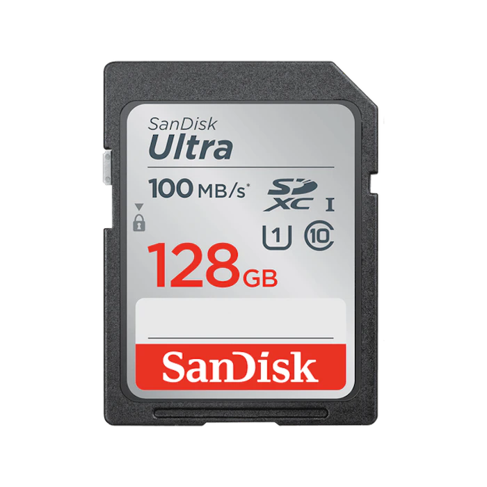 SanDisk SanDisk Ultra SDHC/SDXC Memory Card 128 GB Translation missing: id.activerecord.decorators.item_part_image/alt