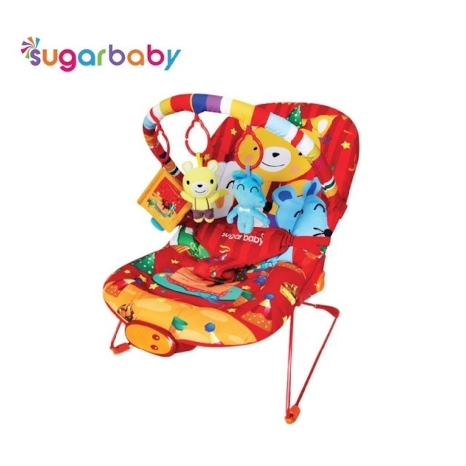 Sugar Baby Premium Healthy Bouncer Bayi 3 Recline - Bear & Friends Translation missing: id.activerecord.decorators.item_part_image/alt