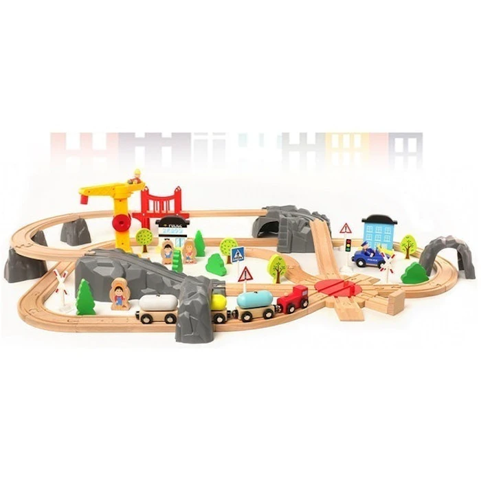 Greda 80 Pcs Train Set Translation missing: id.activerecord.decorators.item_part_image/alt