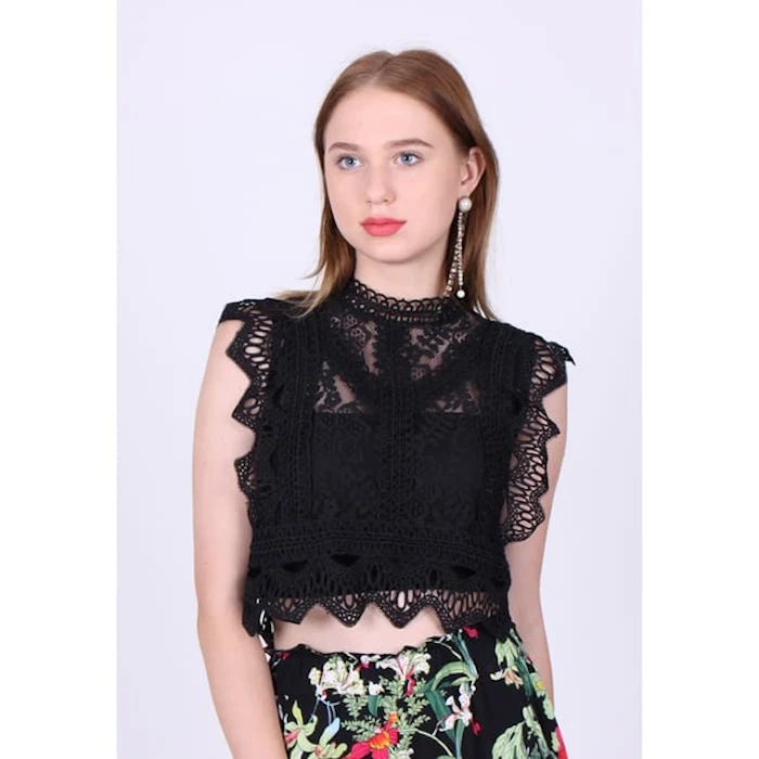 Magnolia Collection Sleeveless Lace Top Translation missing: id.activerecord.decorators.item_part_image/alt