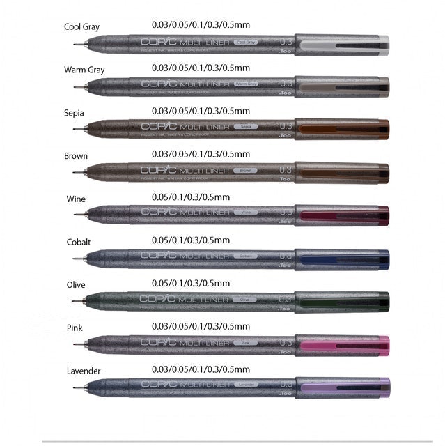 Copic  Multiliner - Sepia Translation missing: id.activerecord.decorators.item_part_image/alt