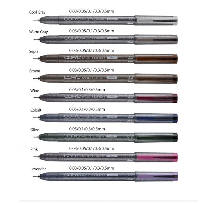 Copic Multiliner - Sepia Translation missing: id.activerecord.decorators.item_part_image/alt