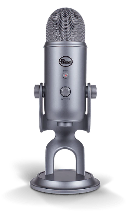 Blue Yeti Professional Multi-Pattern USB Mic for Recording & Streaming Translation missing: id.activerecord.decorators.item_part_image/alt