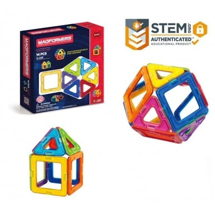 Magformers Rainbow 14PC Set Translation missing: id.activerecord.decorators.item_part_image/alt