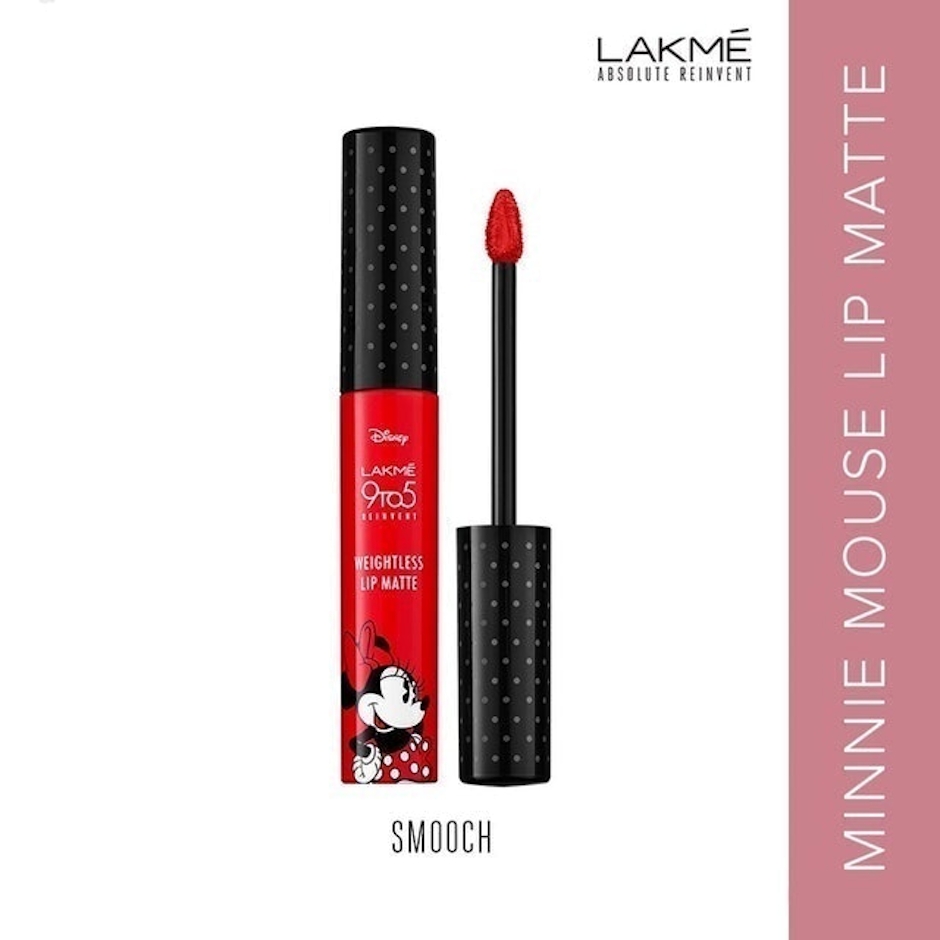 Lakme 9To5 Minnie Mouse Lip Matte Translation missing: id.activerecord.decorators.item_part_image/alt