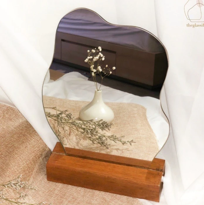 theglassifyy Aesthetic Mirror Coral Translation missing: id.activerecord.decorators.item_part_image/alt