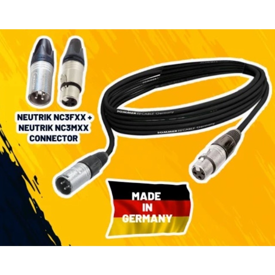 SOMMER CABLE Microphone Cable Stage 22 Highflex Translation missing: id.activerecord.decorators.item_part_image/alt