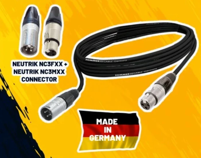 SOMMER CABLE Microphone Cable Stage 22 Highflex Translation missing: id.activerecord.decorators.item_part_image/alt