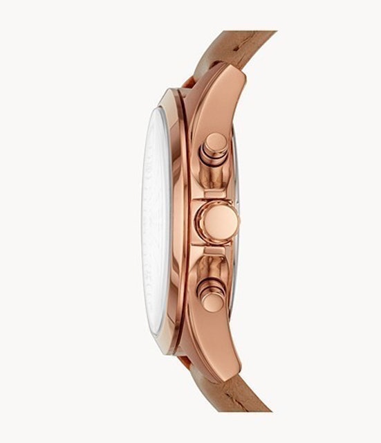 Fossil Modern Courier Chronograph Tan Leather Watch Translation missing: id.activerecord.decorators.item_part_image/alt