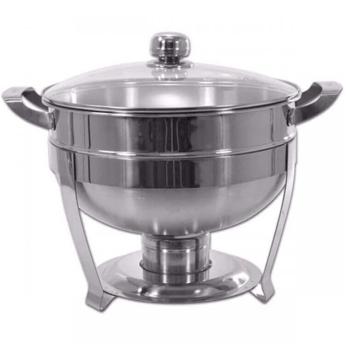 Supra Stainless Steel Round Warmer Deep Bowl 28 cm Translation missing: id.activerecord.decorators.item_part_image/alt