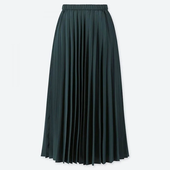 Uniqlo Women Pleated Long Skirt Translation missing: id.activerecord.decorators.item_part_image/alt