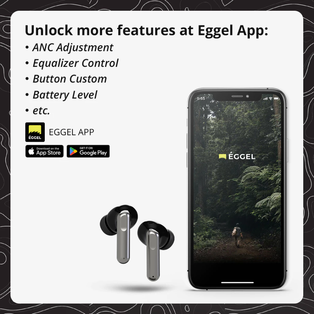 Eggel QuietBuds 3 Hybrid ANC + ENC TWS Bluetooth Earphone Translation missing: id.activerecord.decorators.item_part_image/alt