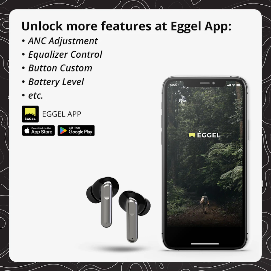 Eggel QuietBuds 3 Hybrid ANC + ENC TWS Bluetooth Earphone Translation missing: id.activerecord.decorators.item_part_image/alt