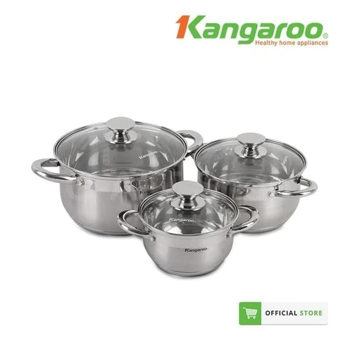 Kangaroo Stainless Cookware Translation missing: id.activerecord.decorators.item_part_image/alt