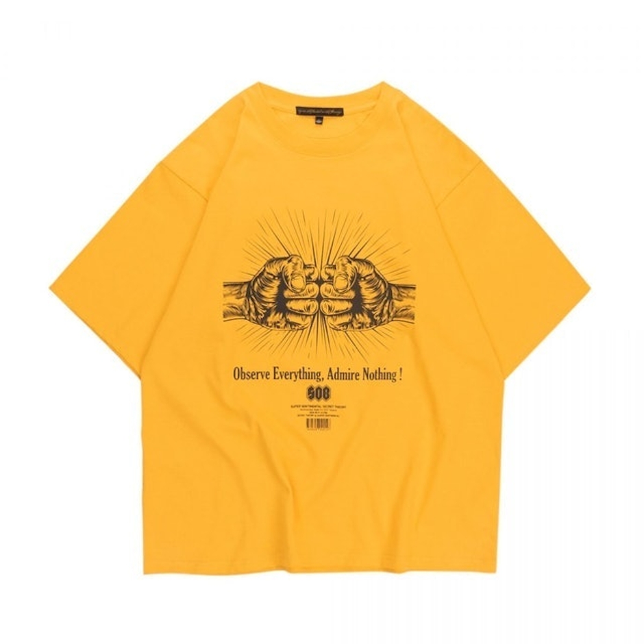 Super Sentimental Secret Theory Yellow T-shirt SOB x SSST Translation missing: id.activerecord.decorators.item_part_image/alt