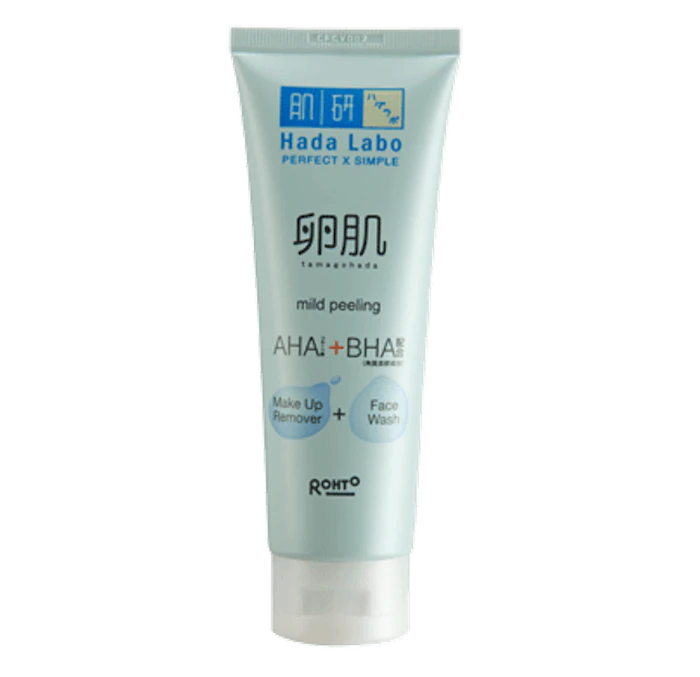Rohto Hada Labo Tamagohada Ultimade Mild Peeling Face Wash Make Up Remover Translation missing: id.activerecord.decorators.item_part_image/alt