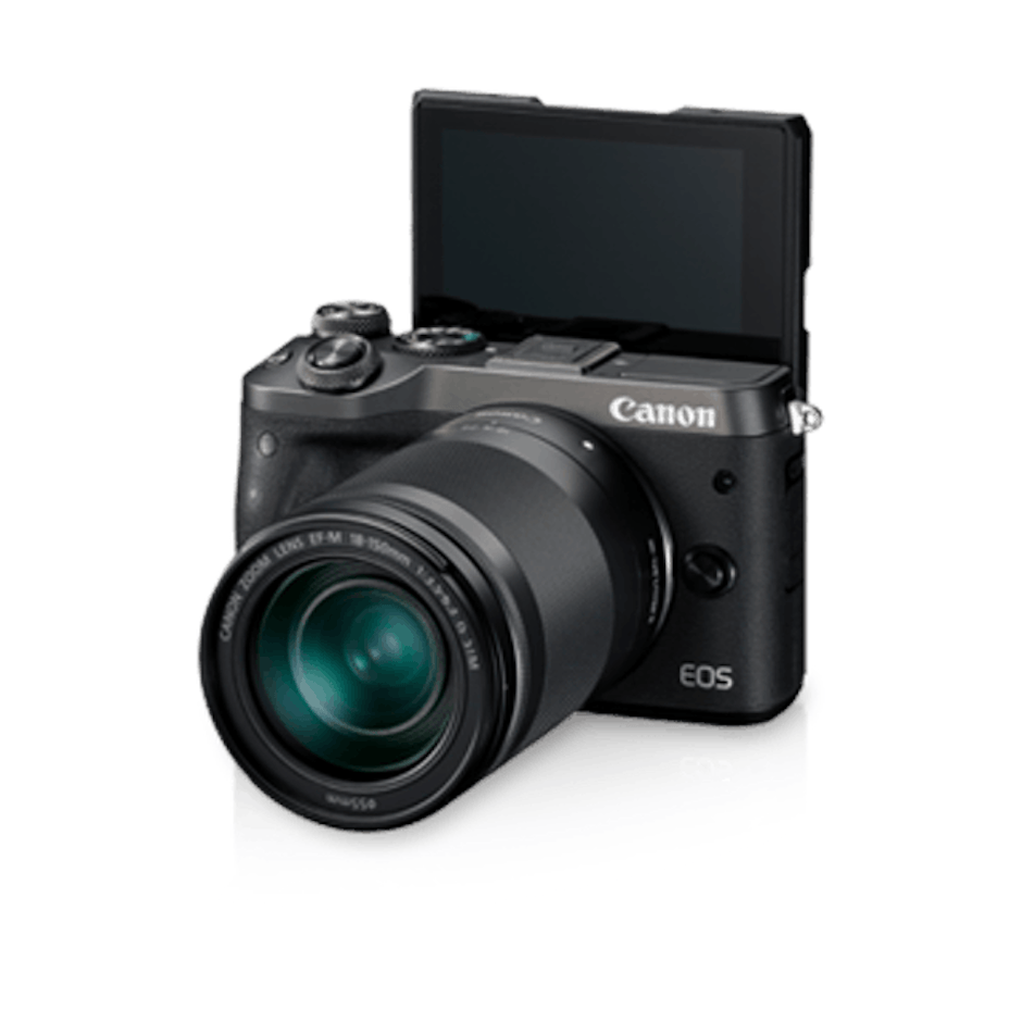 Canon EOS M6 Kit (EF-M18-150 IS STM) Translation missing: id.activerecord.decorators.item_part_image/alt