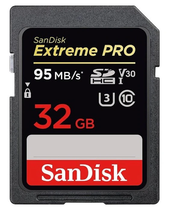 SanDisk Extreme PRO® SDHC 32 GB 95 MB/S Translation missing: id.activerecord.decorators.item_part_image/alt