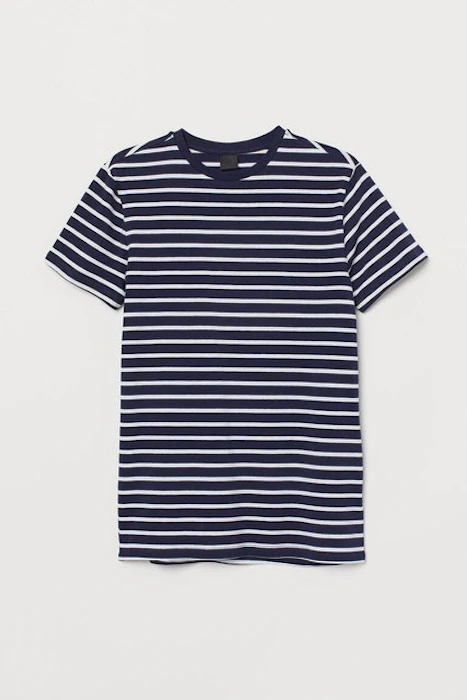 H&M Patterned T-shirt Muscle Fit Translation missing: id.activerecord.decorators.item_part_image/alt