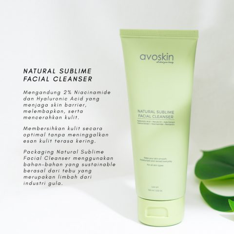 Avoskin  Natural Sublime Facial Cleanser Translation missing: id.activerecord.decorators.item_part_image/alt