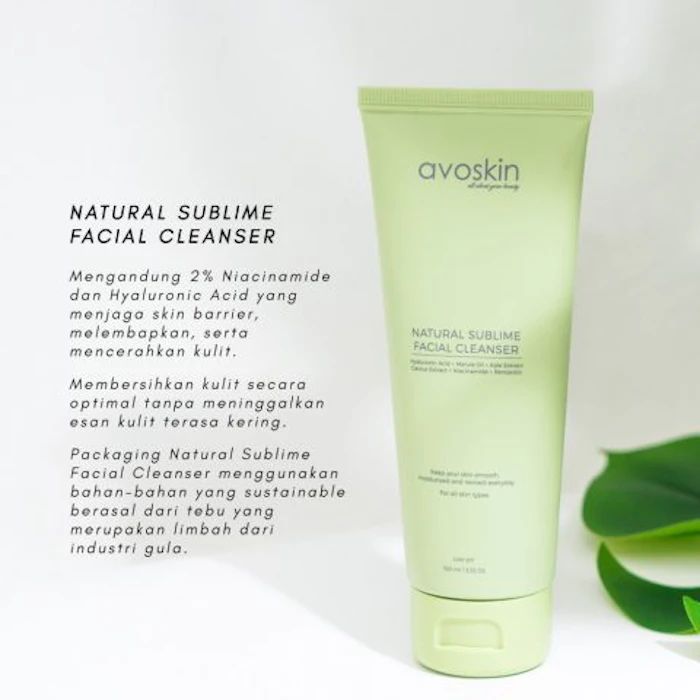 Avoskin Natural Sublime Facial Cleanser Translation missing: id.activerecord.decorators.item_part_image/alt